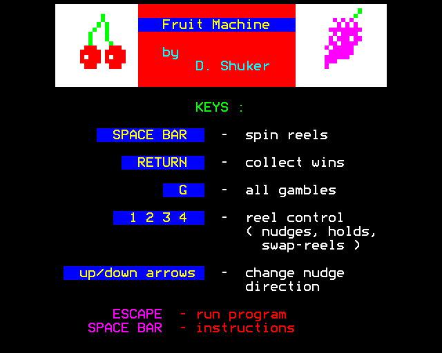 Game cover: Super Fruit
