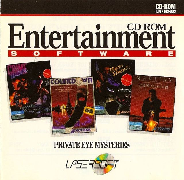 Game cover: Private Eye Mysteries