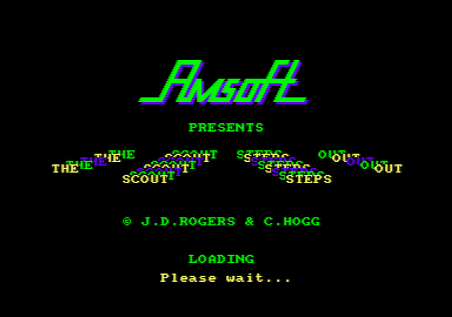 Game cover: The Scout Steps Out