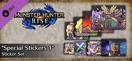 Game cover: Monster Hunter: Rise - "Special Stickers 1" Sticker set