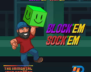 Game cover: Block'em Sock'em