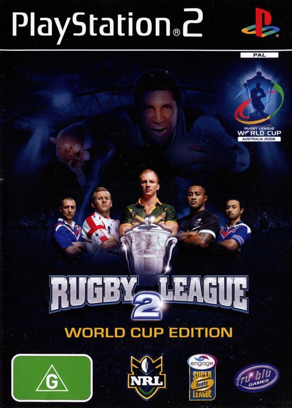 Game cover: Rugby League 2: World Cup Edition