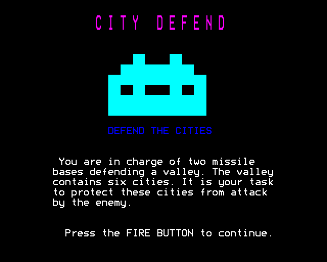 Game cover: City Defend