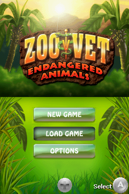 Game cover: Zoo Vet: Endangered Animals