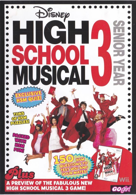 Game cover: Go Girl: High School Musical 3 - Senior Year