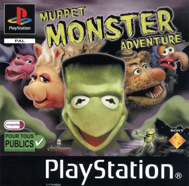 Game cover: Muppet Monster Adventure