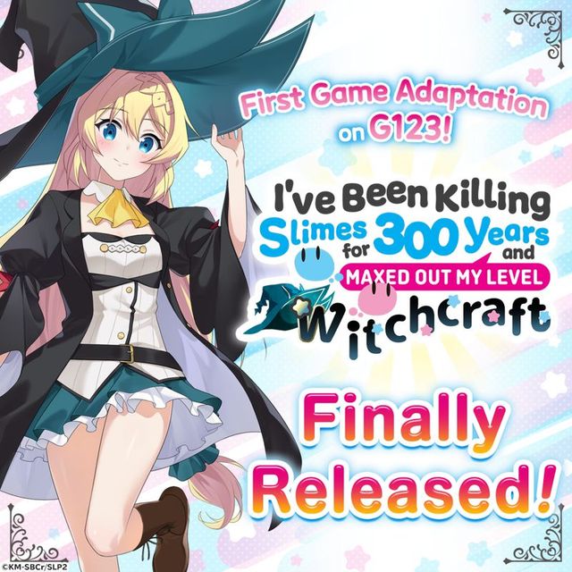Game cover: I've Been Killing Slimes for 300 Years and Maxed Out My Level: Witchcraft