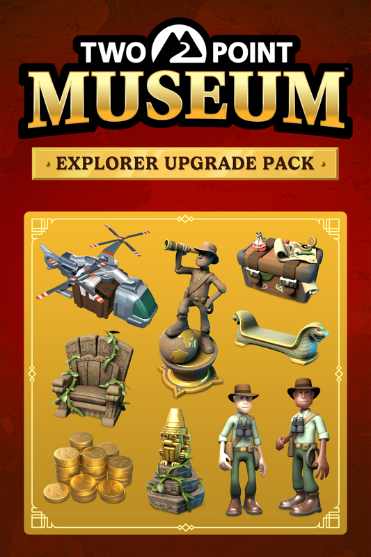 Game cover: Two Point Museum: Explorer Upgrade Pack