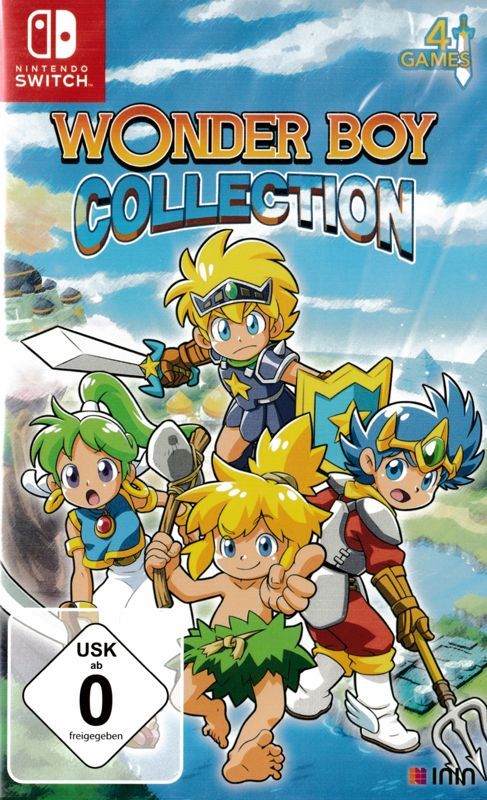 Game cover: Wonder Boy Collection