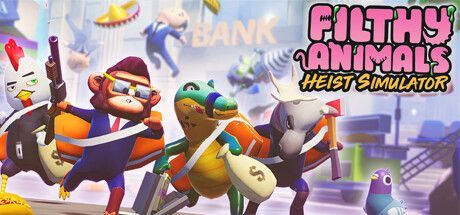 Game cover: Filthy Animals: Heist Simulator