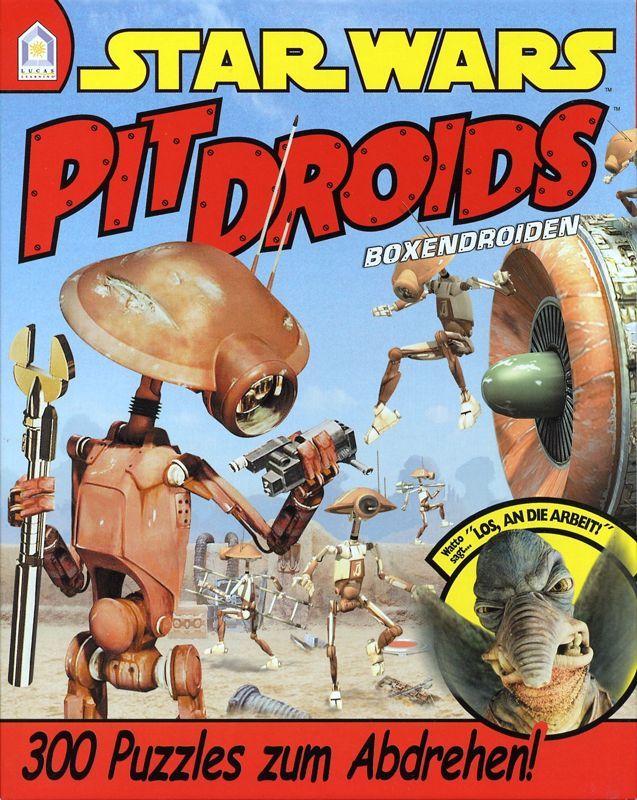 Game cover: Star Wars: Pit Droids