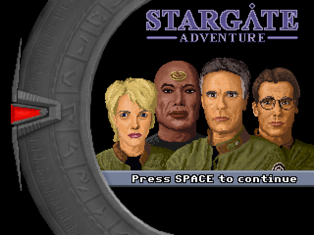 Game cover: Stargate Adventure