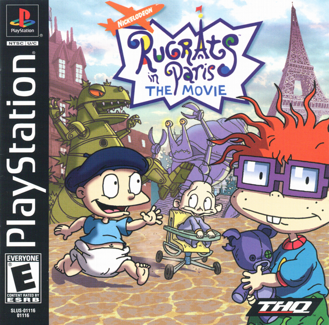 Game cover: Rugrats in Paris: The Movie