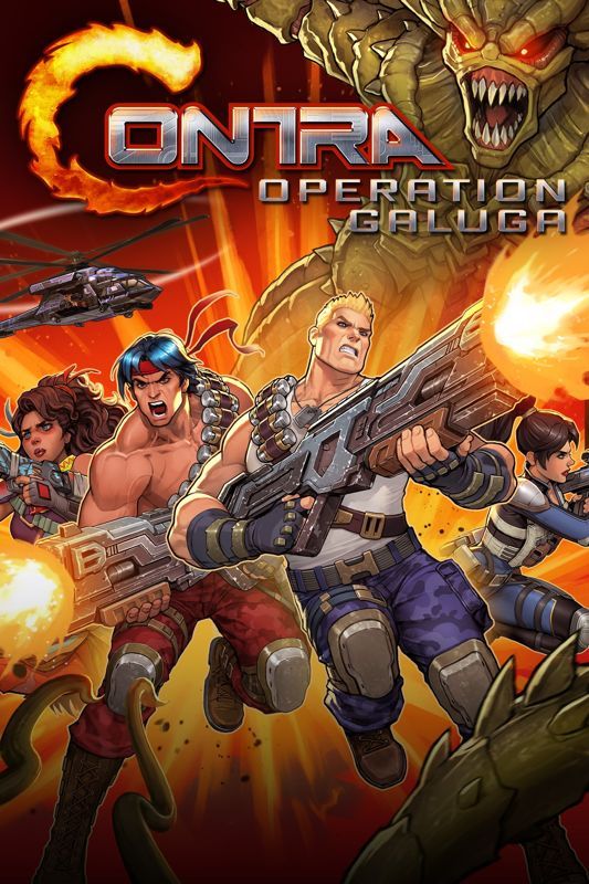 Game cover: Contra: Operation Galuga