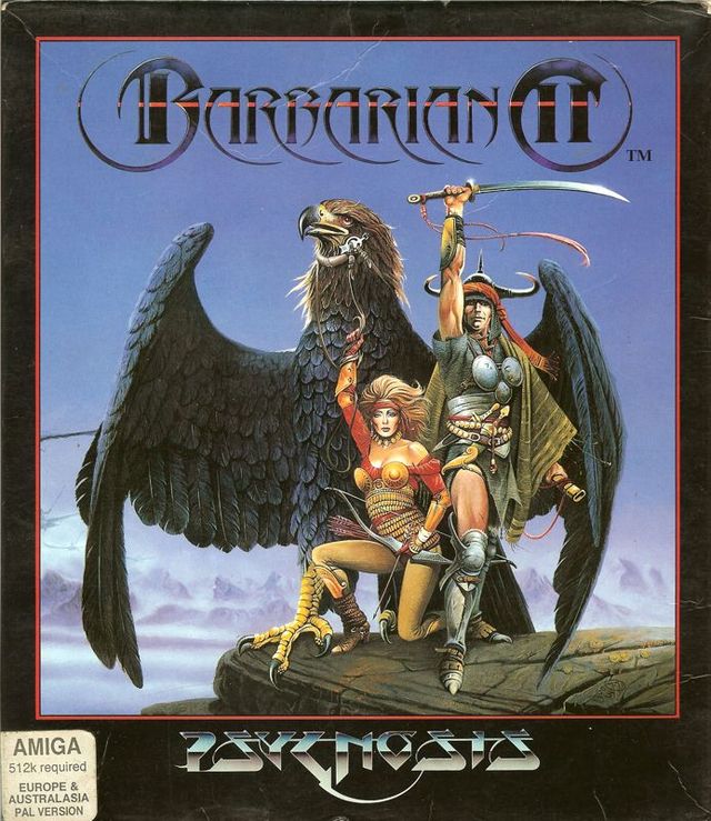 Game cover: Barbarian II