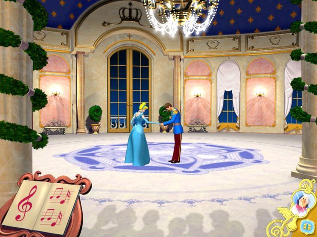 Game cover: Disney's Cinderella Dollhouse 2