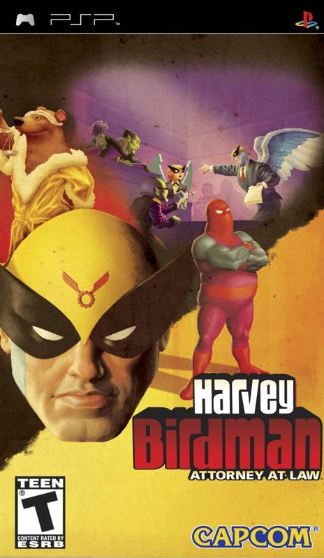 Game cover: Harvey Birdman: Attorney at Law