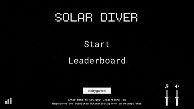 Game cover: Solar Diver