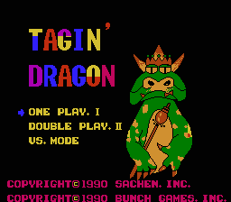 Game cover: Tagin' Dragon
