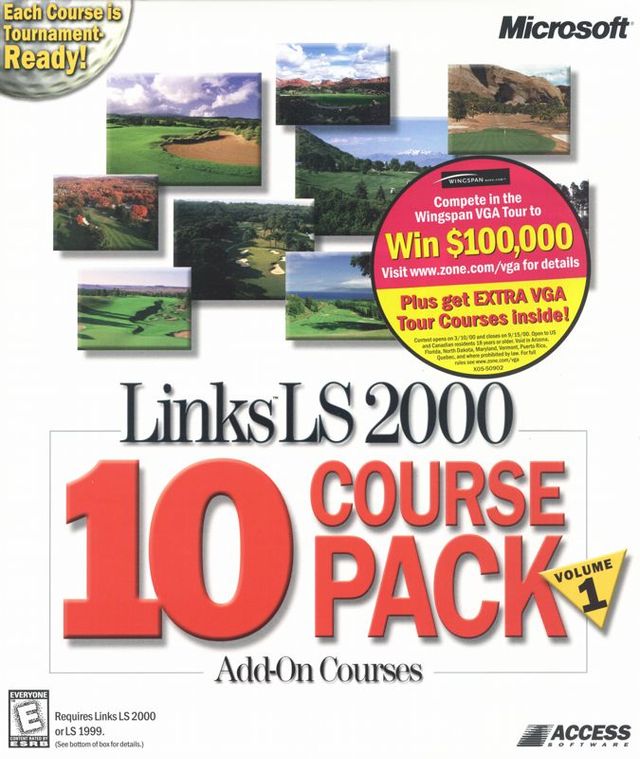 Game cover: Links LS 2000: 10 Course Pack