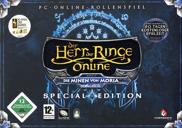 Game cover: The Lord of the Rings Online: Mines of Moria (Special Edition)