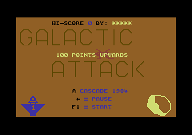 Game cover: Galactic Attack