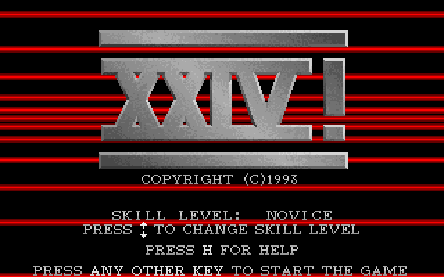 Game cover: XXIV!
