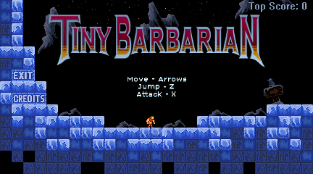 Game cover: Tiny Barbarian