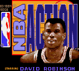 Game cover: NBA Action Starring David Robinson