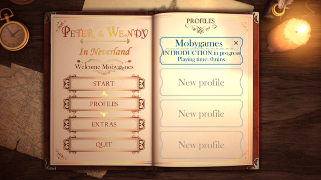 Game cover: Peter & Wendy in Neverland