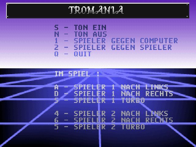 Game cover: Tromania