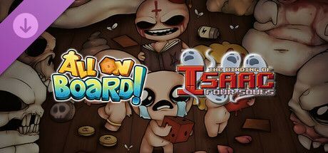 Game cover: All on Board! The Binding of Isaac - Four Souls