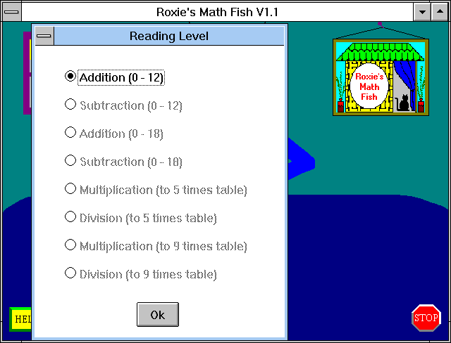 Game cover: Roxie's Math Fish