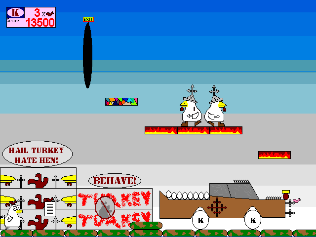 Game cover: The Escape from the Hen-Roost