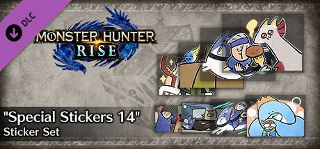 Game cover: Monster Hunter: Rise - "Special Stickers 14" sticker set