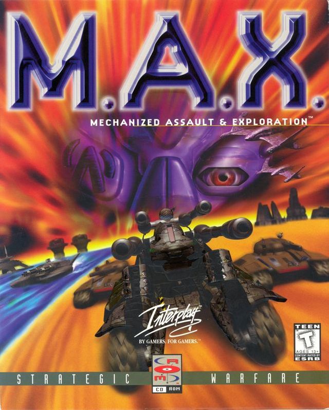 Game cover: M.A.X.: Mechanized Assault & Exploration