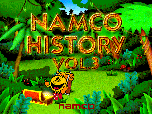 Game cover: Namco History Vol. 3