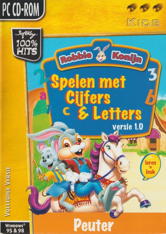 Game cover: Robbie Konijn: Spelen met Cijfers en Letters