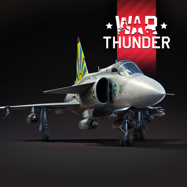 Game cover: War Thunder: Saab JA 37DI Viggen Pack