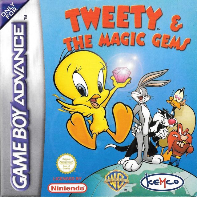 Game cover: Tweety and the Magic Gems