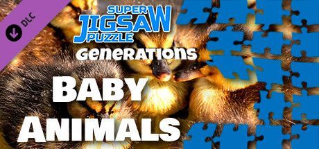 Game cover: Super Jigsaw Puzzle: Generations - Baby Animals