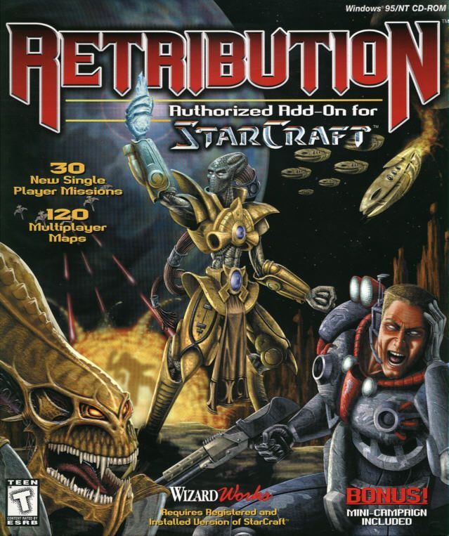 Game cover: Retribution: Authorized Add-On for StarCraft