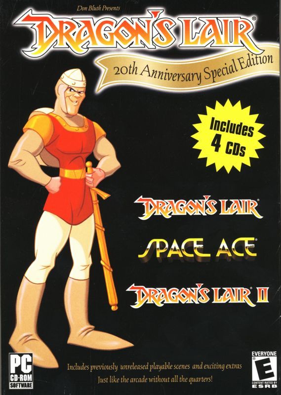 Game cover: Dragon's Lair: 20th Anniversary Special Edition