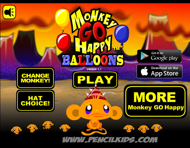 Game cover: Monkey Go Happy: Balloons