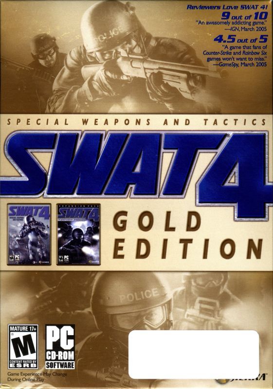 Game cover: SWAT 4: Gold Edition