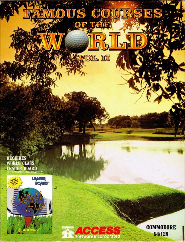 Game cover: Famous Courses of the World: Vol. II