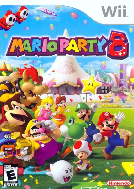 Game cover: Mario Party 8