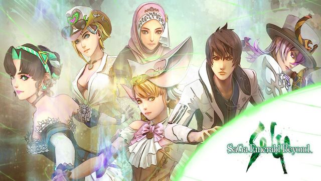 Game cover: SaGa: Emerald Beyond