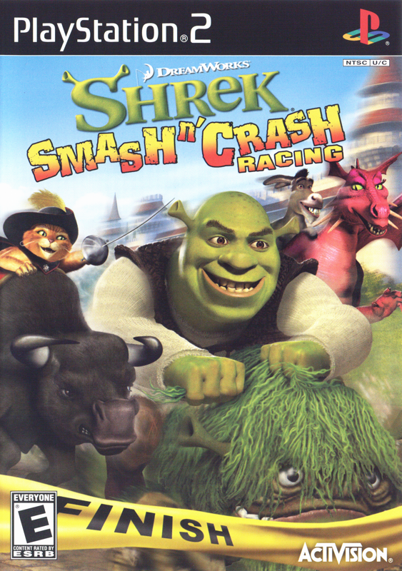 Game cover: Shrek Smash n' Crash Racing