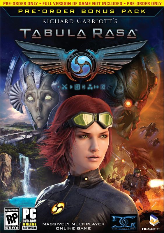 Game cover: Richard Garriott's Tabula Rasa (Pre-Order Bonus Pack)